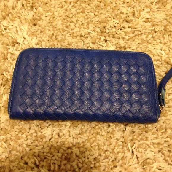 Royal Blue zipper wallet