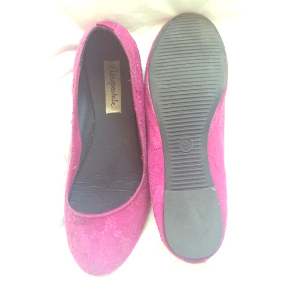 Aeropostale pink💖lace shoes