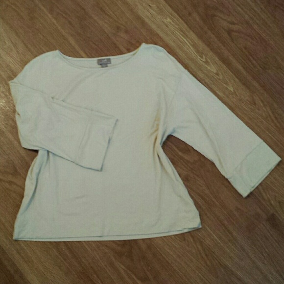 J. Jill Tops - Beige 3/4 length sleeve top