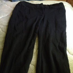Black "work pants"