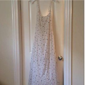 Anthropologie Badminton Maxi Chemise Dress