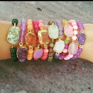 Marleigh Grace Druzy Bracelets or the set