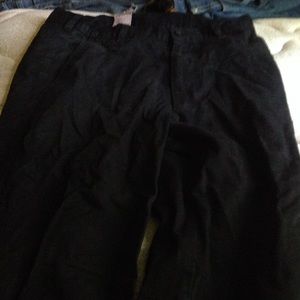 Black bk work pants