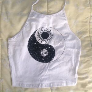 Yin Yang Sun and Moon Halter