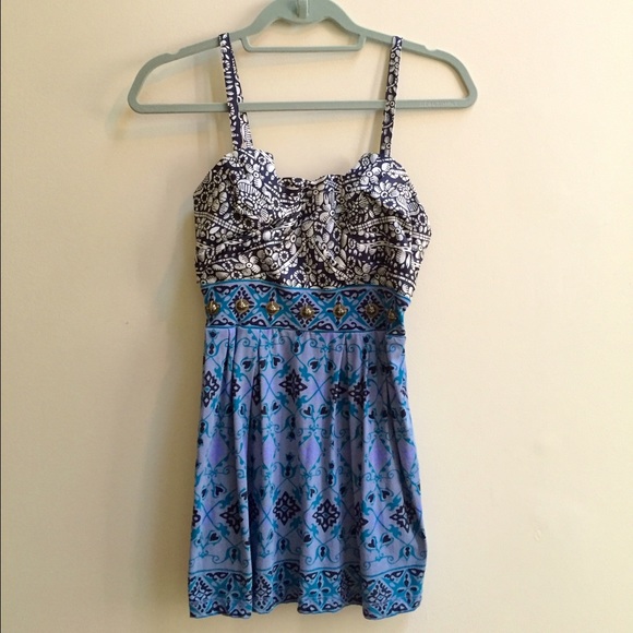 Anthopologie Deletta Beaded Tank