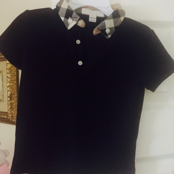 Toddler Burberry polo shirt