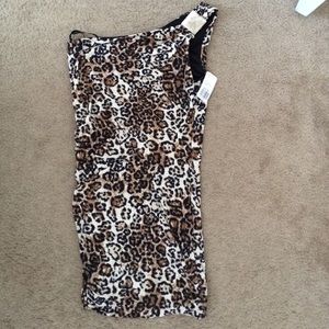 A beautiful leopard dress.
