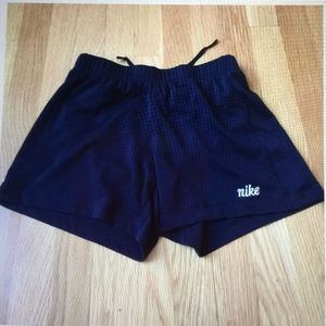 Black Nike shorts, Sz XS