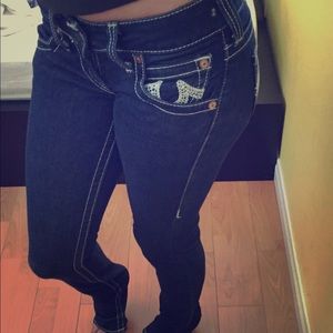 True Religion jeans.