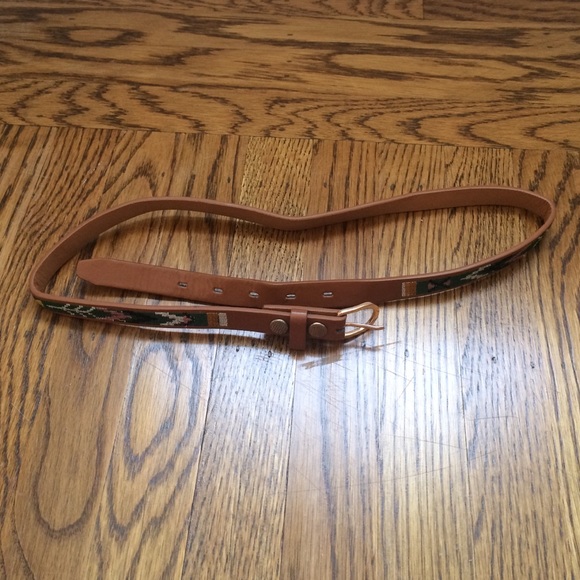Never worn pattern belt