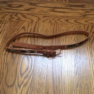 Never worn pattern belt