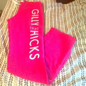 Golly hicks pink sweat pants size small