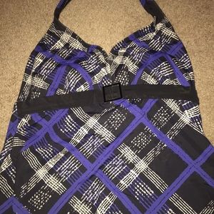 14/16 Lane Bryant halter Swimtop