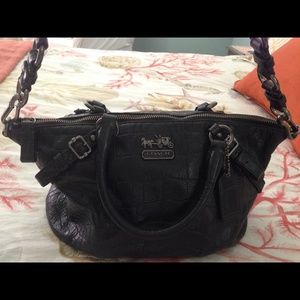 Authentic Coach leather handbag