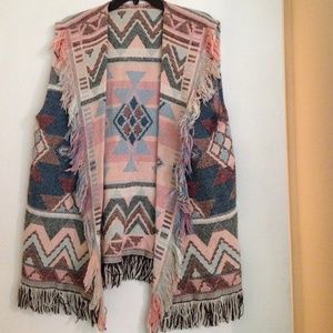 Vintage woven vest