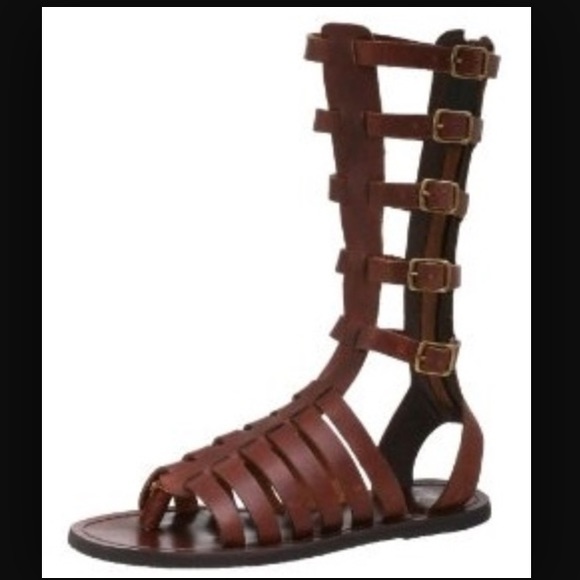 Mia leather gladiator sandals