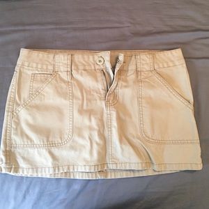 Abercrombie khaki skirt