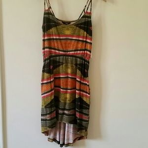 Hurley multicolored hi-lo dress