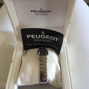 Peugeot Swiss Tungsten Carbide Watch