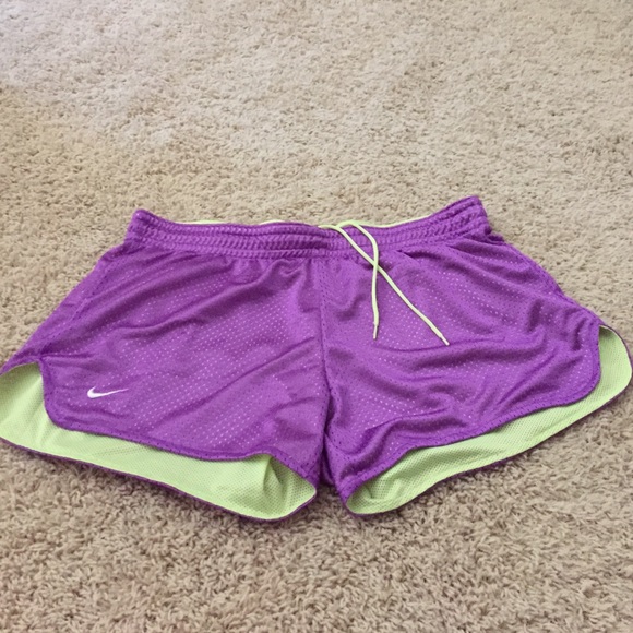 Nike purple shorts