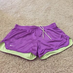 Nike purple shorts