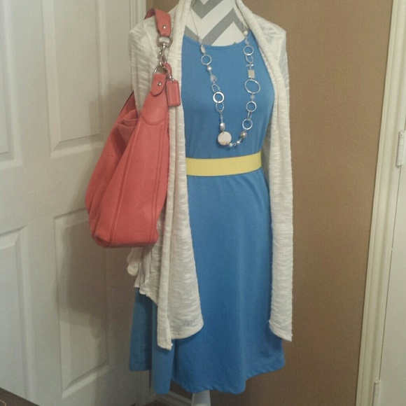 Blue dress