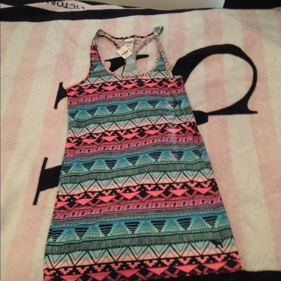 brand new vs pink tank top
