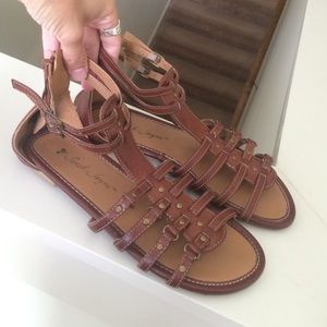 Adorable brown boho sandals!
