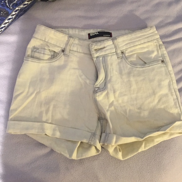 Light wash Urban Outfitters denim shorts