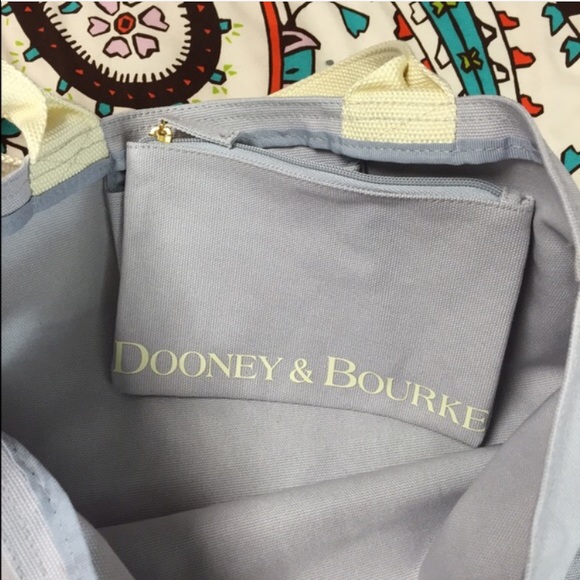 Dooney & bourke gray large tote nwt! - Picture 3 of 4