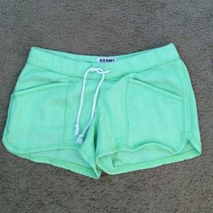 Nice lime green shorts