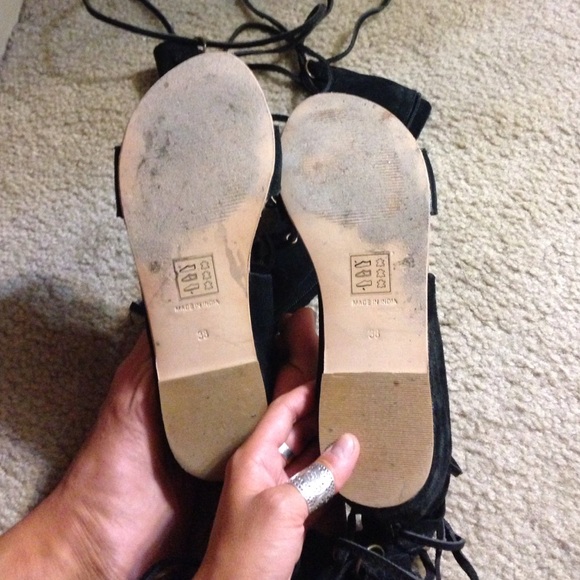 Free people tall decibel gladiator sandal. - Picture 2 of 3