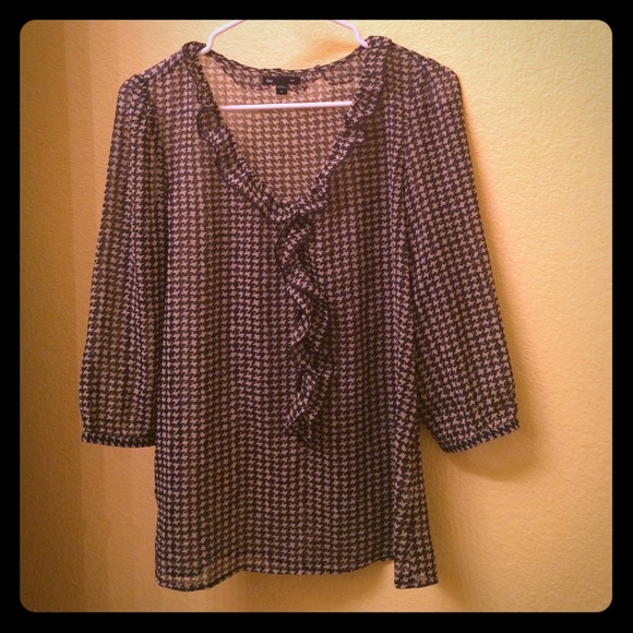 Navy blue blouse