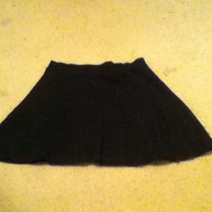 Black skirt