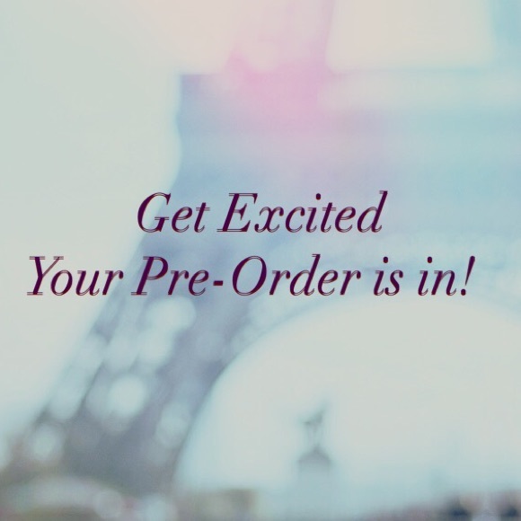 GET EXCITED YOUR PRE ORDER IS IN