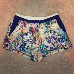 Floral Print Shorts
