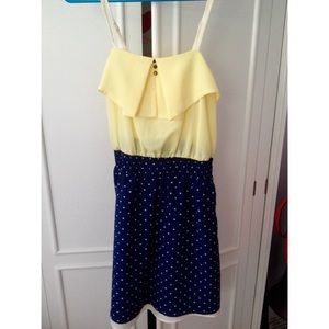 Polka dot summer dress! Casual and dressy in one!