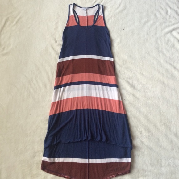 Maxi Dress with Hi-Lo Skirt