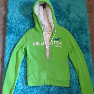 Hollister Fuzzy Jacket