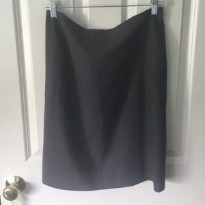 JCrew Buisness Casual Gray Pencil Skirt