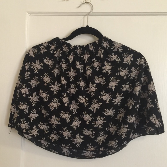 Floral skater skirt