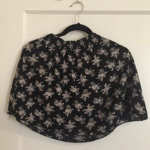 Floral skater skirt