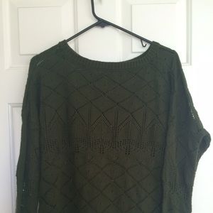 Olive Knit Sweater