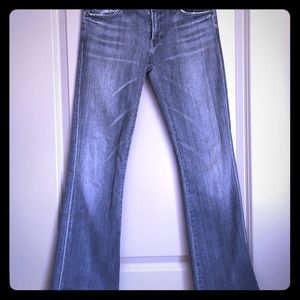 Citizens of Humanity Gray Faded Jeans