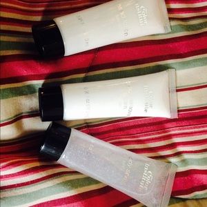 Lotion, scrub, cuticle cream
