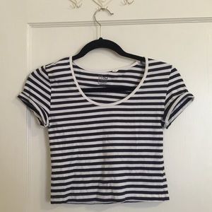 Stripe crop top