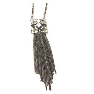 Long chained vintage necklace