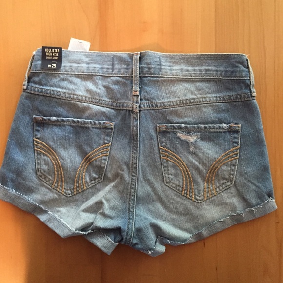 Hollister low rise shorts size 25 bnwt 🅿️🅿️ 30 - Picture 2 of 3