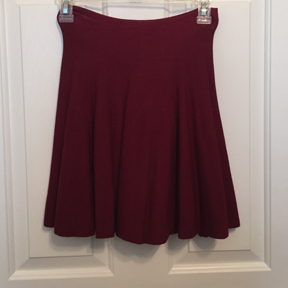 Garnet/Crimson fall time skirt!
