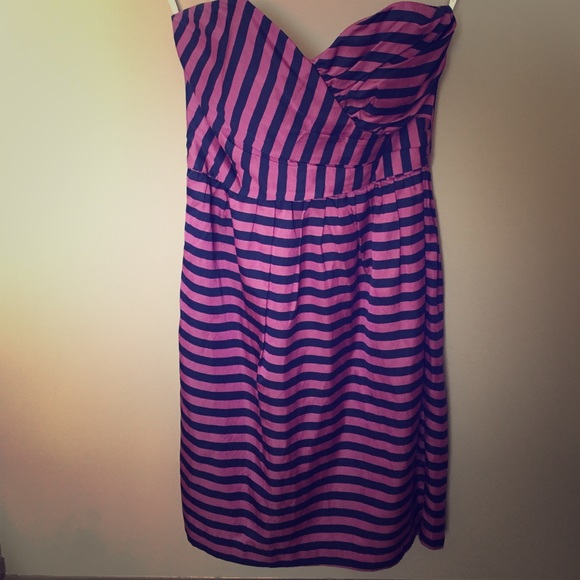 Strapless Silk Dress from Anthropologie